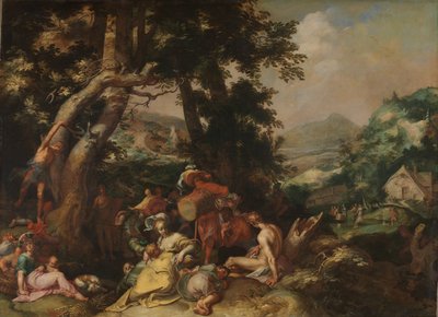 La Prédication de Saint Jean-Baptiste - Abraham Bloemaert