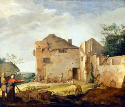 Le fils prodigue comme porcher - Abraham Bloemaert