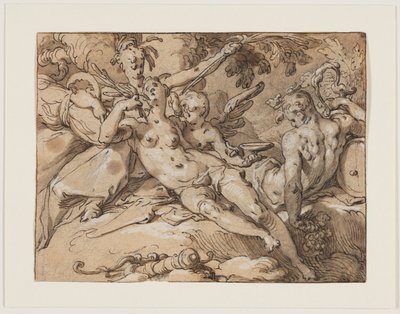 Vénus et Bacchus - Abraham Bloemaert