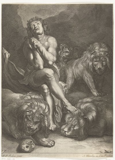 Daniel dans la fosse aux lions - Abraham Bloteling