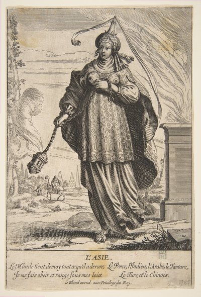 Asie - Abraham Bosse