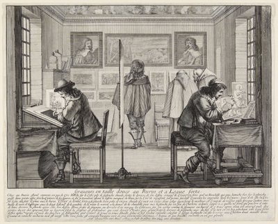 Graveurs sur cuivre et aquafortistes - Abraham Bosse