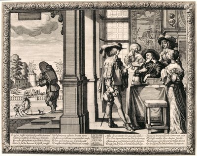 Départ du fils prodigue - Abraham Bosse
