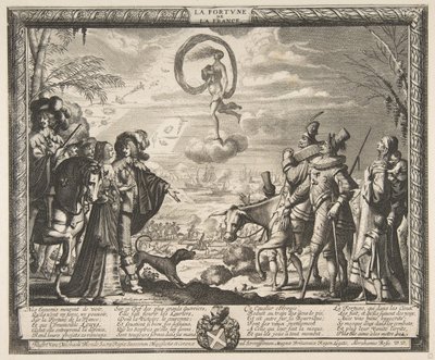 La Fortune favorisant la France, vers 1635-37 - Abraham Bosse
