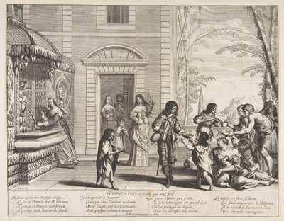 Donner à boire à ceux qui ont soif - Abraham Bosse