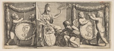 Minerve et les Armes de François Sublet de Noyers - Abraham Bosse