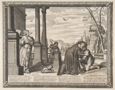 Retour du fils prodigue - Abraham Bosse
