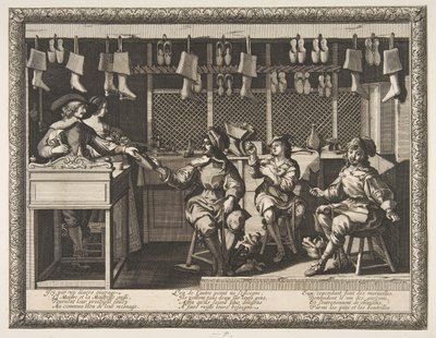 Le cordonnier - Abraham Bosse