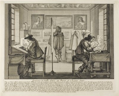 Le graveur et l