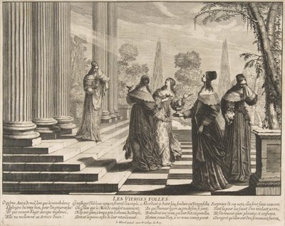 Les Vierges Folles Rejetées, vers 1635 - Abraham Bosse