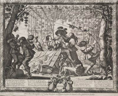 Les quatre saisons : Automne - Abraham Bosse