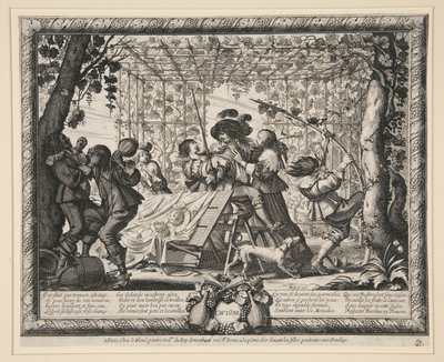 Les quatre saisons : Automne - Abraham Bosse