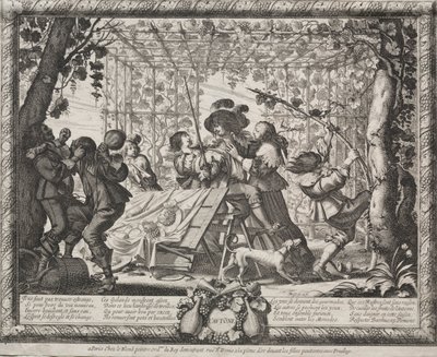 Les Quatre Saisons : Automne, 1635 - Abraham Bosse