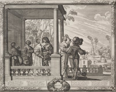 Les quatre saisons : Été - Abraham Bosse