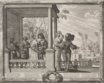 Les Quatre Saisons : Été - Abraham Bosse