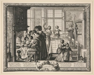 Les Quatre Saisons : Hiver - Abraham Bosse