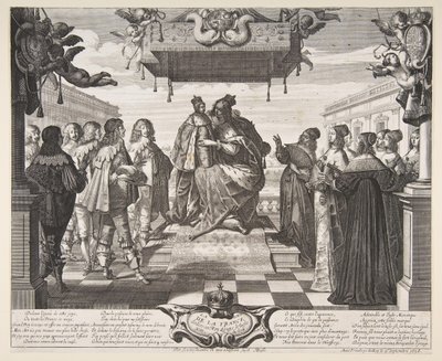 La Joie de la France - Abraham Bosse