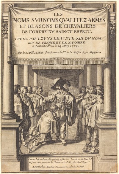 Le Roi donnant l