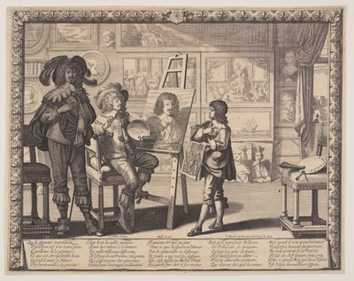Le Noble Peintre - Abraham Bosse