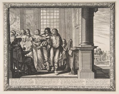 Le Fils prodigue change de vêtements, vers 1636 - Abraham Bosse