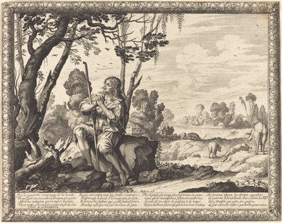 Le Fils Prodigue comme Porcher - Abraham Bosse