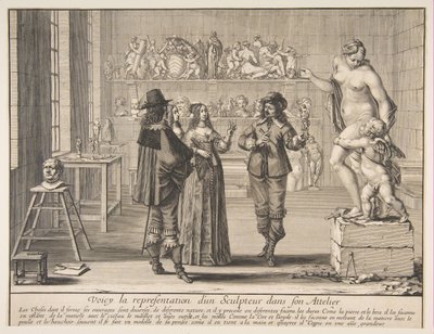 Le sculpteur - Abraham Bosse