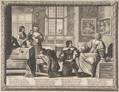 Le Cordonnier, 1632-33 - Abraham Bosse