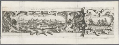 Le Siège de La Rochelle : Planche 16, 1628-1630 - Abraham Bosse