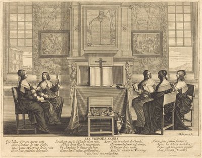 Les Vierges sages en prière - Abraham Bosse