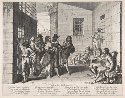 Visiter les prisonniers - Abraham Bosse