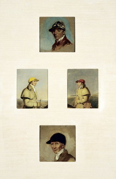 Études de Jockeys - Abraham Cooper