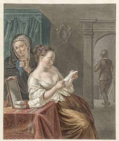 La liseuse de lettres - Abraham Delfos