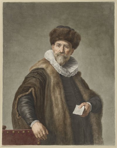 Portrait de Nicolaas Ruts - Abraham Delfos