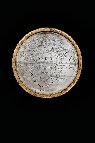 Deux globes terrestres et célestes exceptionnels, soutenus par Hercule et Atlas, Augsbourg, 1697-99 - Abraham Drentwett