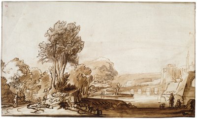 Une porte du château, XVIIe siècle - Abraham Furnerius
