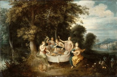 Les cinq sens - Abraham Govaerts