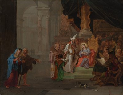 Christ parmi les Docteurs, 1668 - Abraham Hondius