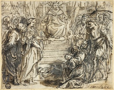 Le jugement de Salomon - Abraham Jansz. van Diepenbeeck