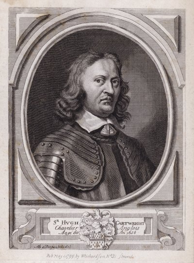 Sir Hugh Cartwright, soldat royaliste anglais de la guerre civile - Abraham Jansz. van Diepenbeeck