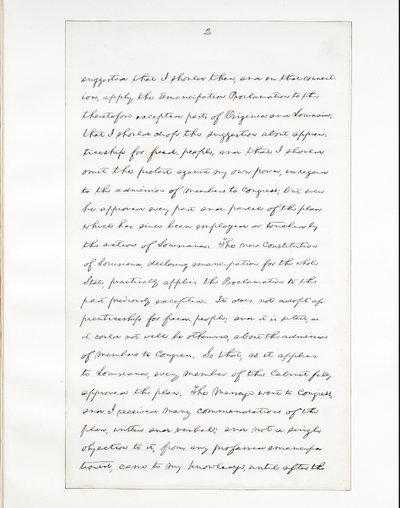 Manuscrit autographe du dernier discours de Lincoln en tant que président, prononcé à Washington, D.C., depuis la fenêtre de la Maison Blanche le soir du 11 avril 1865 - Abraham Lincoln