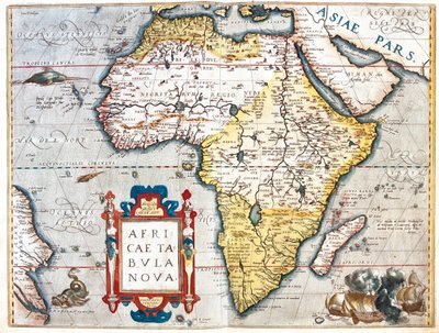 Afrique - Abraham Ortelius