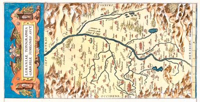 Auvergne, France - Abraham Ortelius