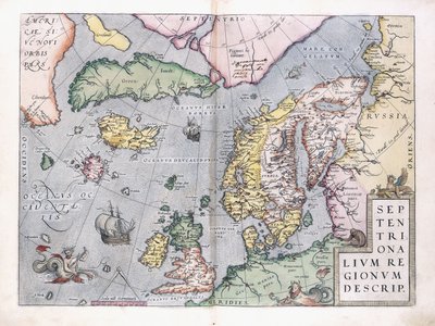 Carte double-page de l