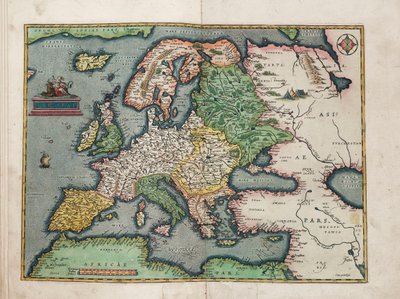 Europae - Abraham Ortelius