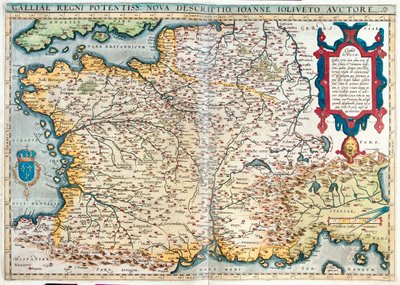 France - Abraham Ortelius