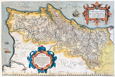 Portugal - Abraham Ortelius