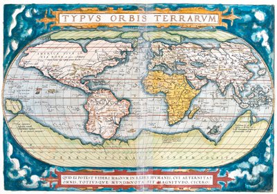 Le monde - Abraham Ortelius