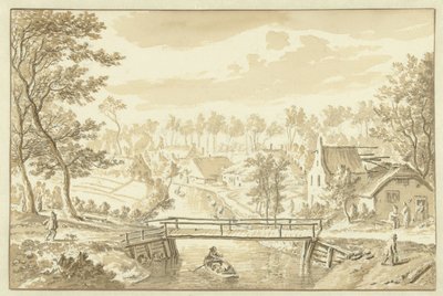 Vue à Abstede - Abraham Rademaker