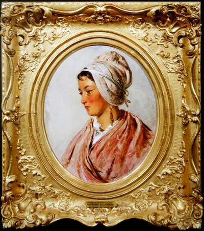 Portrait de Marguerite Bourgoigne - Abraham Solomon