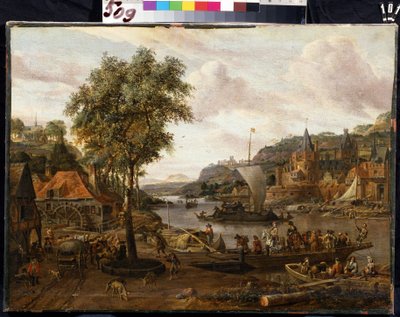 Bateaux à voile - Abraham Storck